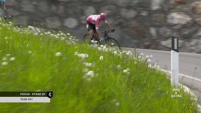 Il Team Sky fa la differenza ancora una volta e blinda la rosa di Froome Il Team Sky fa la differenza ancora una volta e blinda la rosa di Froome