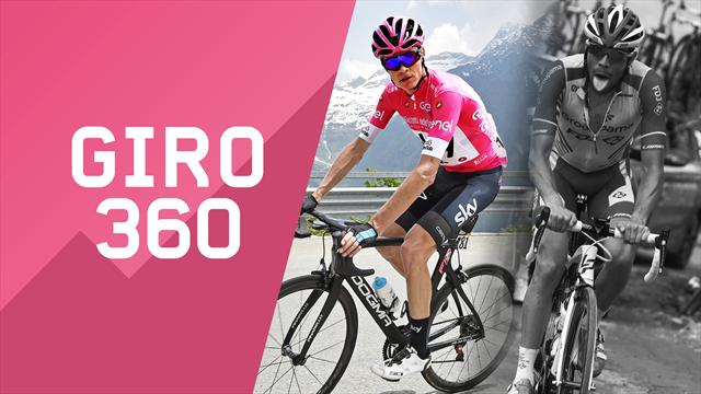 "Giro 360": Froome rosa, Pinot nero... Tutto il meglio e il dietro le quinte della 20a tappa "Giro 360": Froome rosa, Pinot nero... Tutto il meglio e il dietro le quinte della 20a tappa