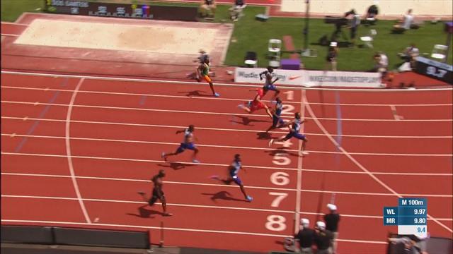 Baker wins Eugene Diamond League 100m in 9.78secs Baker wins Eugene Diamond League 100m in 9.78secs