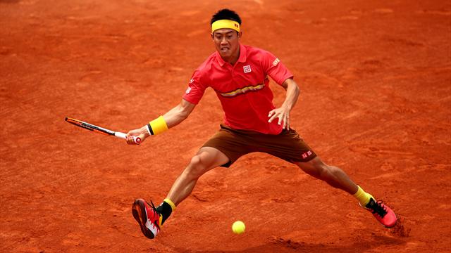 Janvier a bien résisté, mais Nishikori était au-dessus : Les temps forts du match Janvier a bien résisté, mais Nishikori était au-dessus : Les temps forts du match
