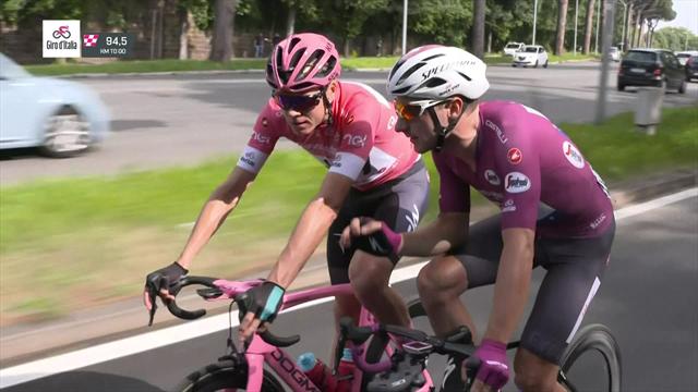 Polemica sulle strade di Roma, Froome e Viviani a colloquio con la giuria Polemica sulle strade di Roma, Froome e Viviani a colloquio con la giuria