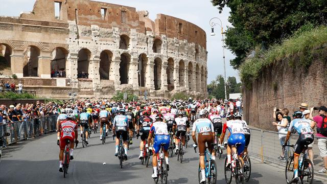 Sam Bennett verrast Viviani in slotetappe in de Romeinse chaos