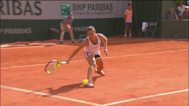 Roland Garros: Kuzmova-Schiavone 7-6, 7-6, highlights Roland Garros: Kuzmova-Schiavone 7-6, 7-6, highlights