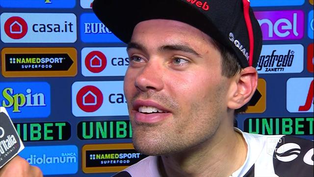 Dumoulin: "Felicissimo del secondo posto, ora un po' di birra e barbecue..." Dumoulin: "Felicissimo del secondo posto, ora un po' di birra e barbecue..."