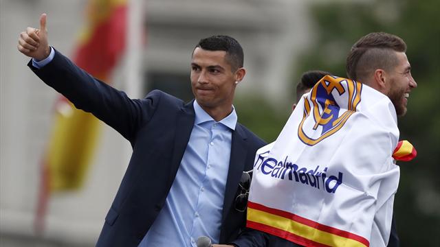 Cristiano tranquiliza al madridismo en la celebración, pero no aclara si se va a quedar