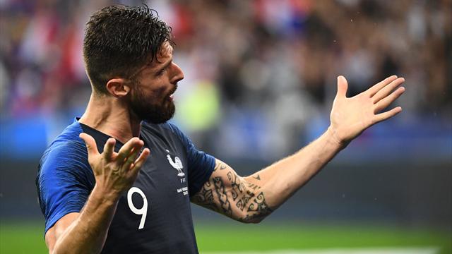 En vrai renard des surfaces, Giroud a égalé Zidane avec un 31e but chez les Bleus
