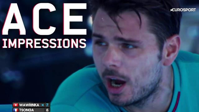 Josh Berry's Ace Impressions: What Wawrinka and Tsonga were really arguing about Josh Berry's Ace Impressions: What Wawrinka and Tsonga were really arguing about