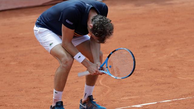 La victoire assurée, Benneteau a fondu en larmes