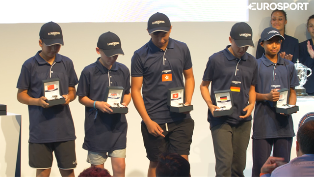 Longines Future Tennis Aces – Training unterm Eiffelturm Longines Future Tennis Aces – Training unterm Eiffelturm