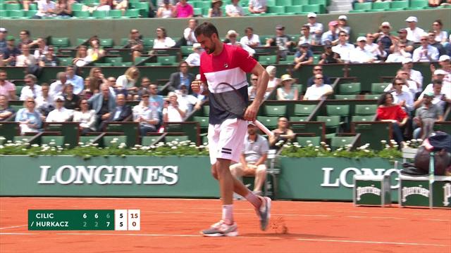 Marin Cilic kæmper sig til sejr over Hurkacz Marin Cilic kæmper sig til sejr over Hurkacz