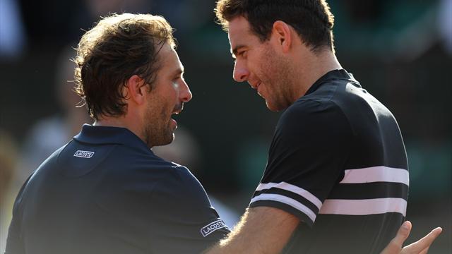 Juan Martin del Potro slog hjemmebanefavoritten ud i tre sæt Juan Martin del Potro slog hjemmebanefavoritten ud i tre sæt