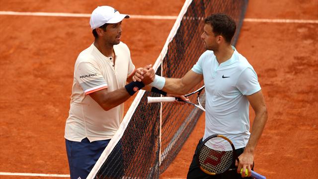 Face à Verdasco, Dimitrov a encore exposé ses limites sur terre : sa défaite en vidéo