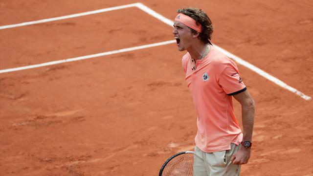 Zverev a (encore) vu la fin de près…