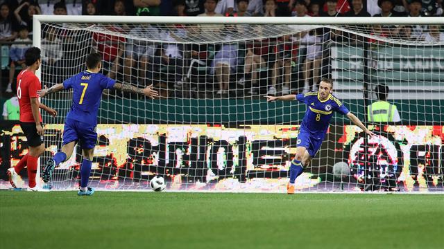 Bosna Hersek'i galibiyete Edin Visca taşıdı