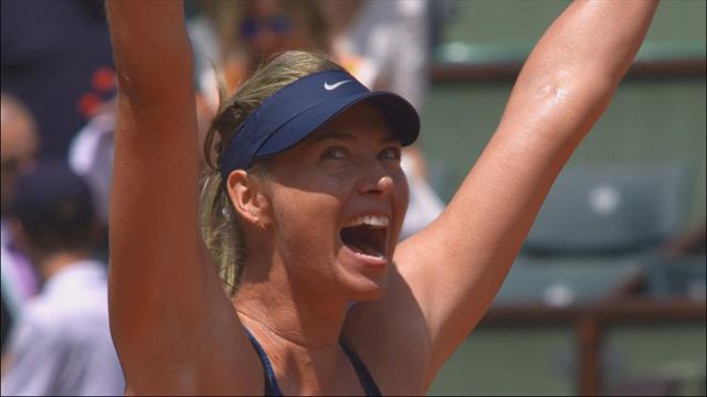 Sharapova a sorti le grand jeu et attend Serena : les temps forts de sa victoire