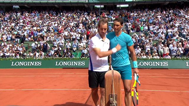 Nadal était encore trop fort pour Gasquet : Les temps forts d’un match à sens unique