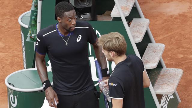 Monfils averti et en colère : ça a chauffé entre le Français et Goffin