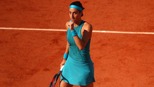 "Maintenant, tous derrière Caroline Garcia !" "Maintenant, tous derrière Caroline Garcia !"
