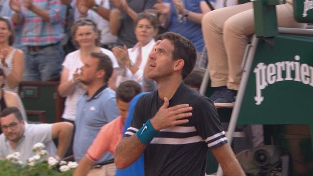 Del Potro est de retour en 8es pour la première fois depuis 2012 : sa qualification en vidéo