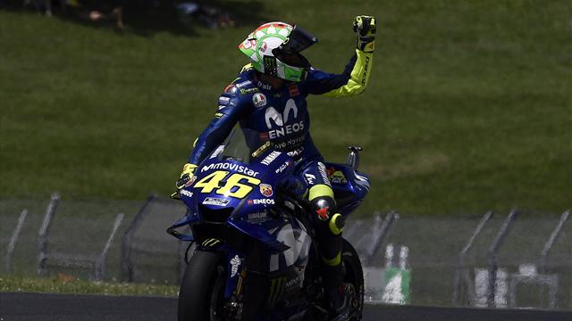 Rossi il migliore nelle prove libere 1 davanti alle Ducati