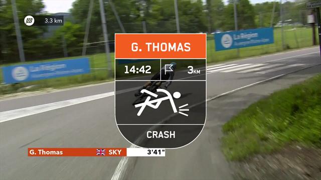 Key Moments, Day 1: Kwiatkowski strikes, Thomas falls Key Moments, Day 1: Kwiatkowski strikes, Thomas falls