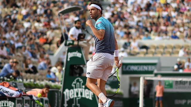 Goffin lobé, Djokovic fusillé : le top 5 des points de dimanche