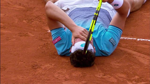 Goffin n’en pouvait plus, Cecchinato en redemande