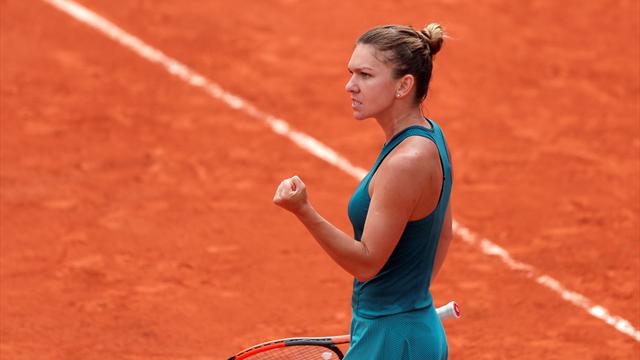 Halep klar til kvartfinalen efter tosætsejr over Mertens! Halep klar til kvartfinalen efter tosætsejr over Mertens!