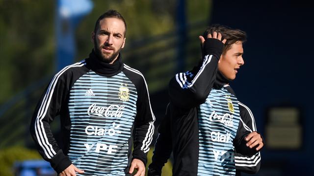 Giocatori Argentina contro ct Sampaoli Giocatori Argentina contro ct Sampaoli