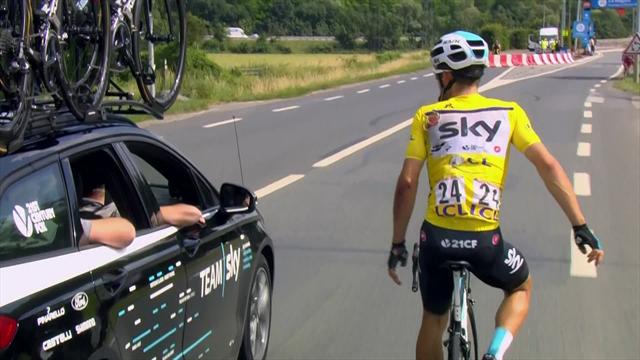 Dauphiné 2018: Dura caída de Kwiatkowski, pierde el liderato pero acabó con pundonor Dauphiné 2018: Dura caída de Kwiatkowski, pierde el liderato pero acabó con pundonor