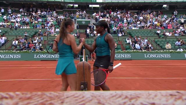 Höjdpunkter: Stephens slog enkelt ut Kasatkina Höjdpunkter: Stephens slog enkelt ut Kasatkina
