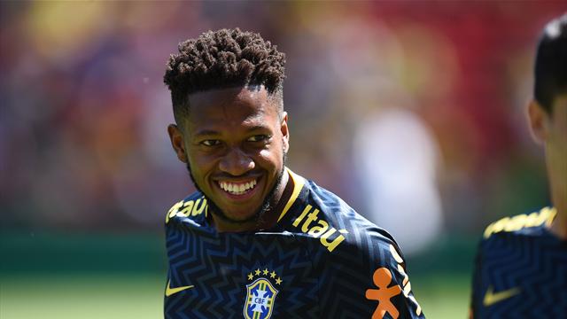 Manchester United midfielder Fred suffers 'ankle trauma' in Brazil training