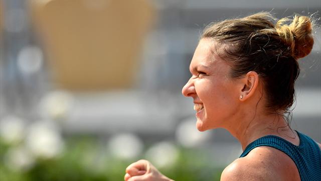 Sloane Stephens et Simona Halep en finale | Tennis — Roland-Garros Sloane Stephens et Simona Halep en finale | Tennis — Roland-Garros