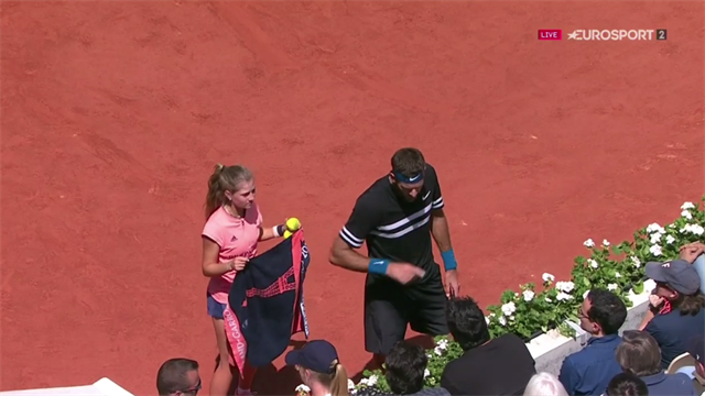 Enervé, Del Potro s’embrouille avec un spectateur qui lui a coûté un break