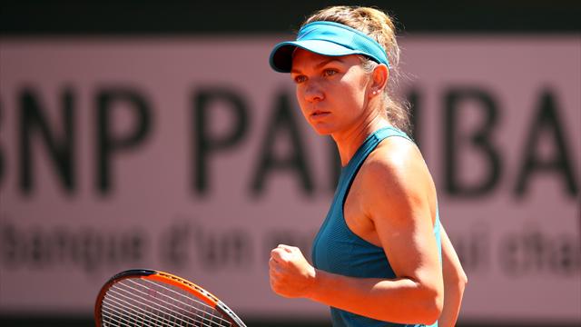 Halep a étouffé Muguruza et s’offre une nouvelle finale à Paris