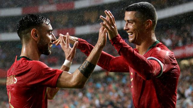 Guedes a ouvert le score, Ronaldo en mode passeur : les buts de Portugal – Algérie en vidéo
