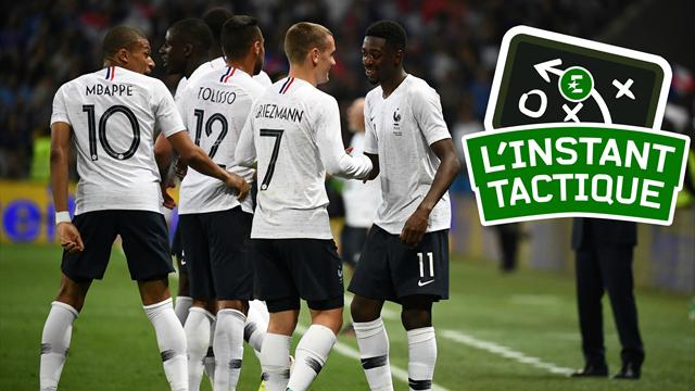 Instant tactique : Un 4-3-3 « faux neuf », la vraie trouvaille de Deschamps