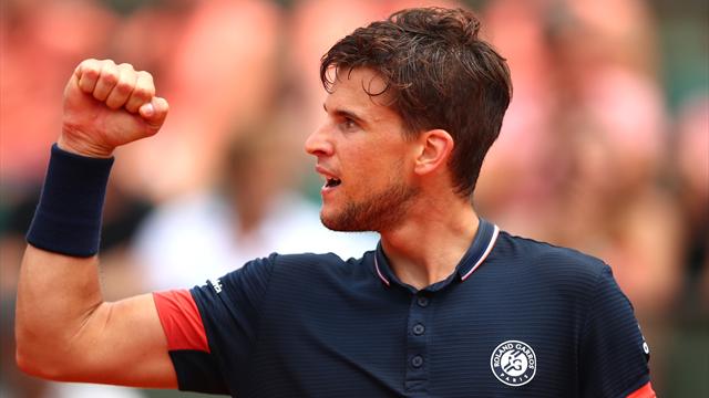 Thiem spillede sig i finalen med sejr over storkæmpende Cecchinato Thiem spillede sig i finalen med sejr over storkæmpende Cecchinato