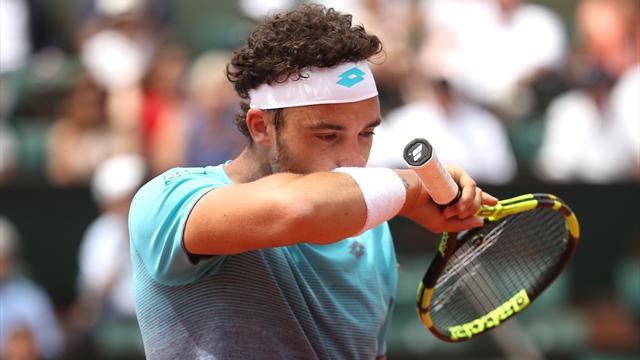 Contre Thiem, Cecchinato a encore joué un tie-break de dingue, mais il l’a perdu cette fois