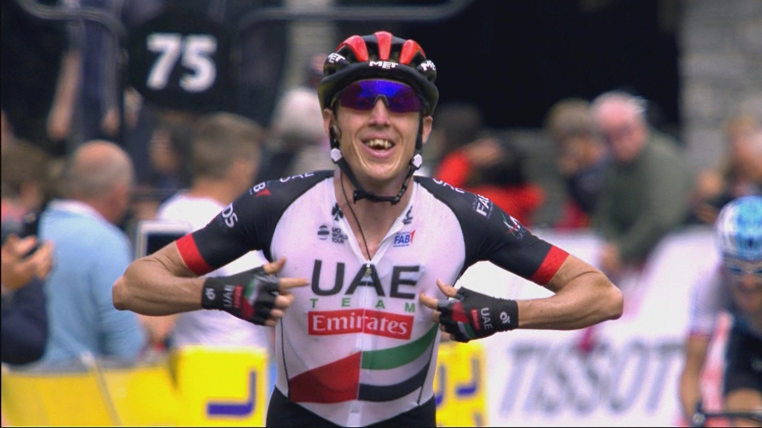 Critérium du Dauphiné Das Finale der Bergankunft auf der 5. Etappe