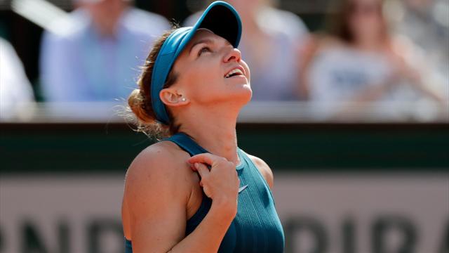 Halep : "On ne peut pas changer de sujet ? Parlons de la météo..."