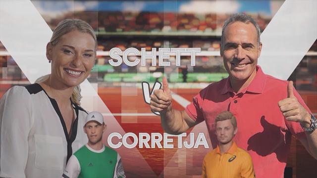 Barbara et Corretja se rendent coup pour coup sur Tennis World Tour