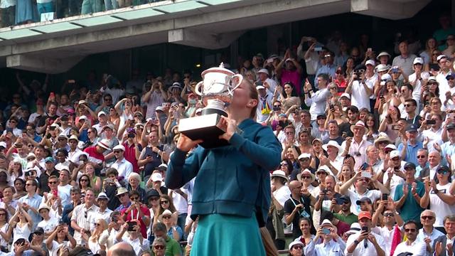 Höjdpunkter: Halep vände och vann finalen Höjdpunkter: Halep vände och vann finalen