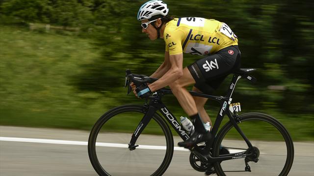 Retardé sur crevaison à 42 kilomètres de l'arrivée, Thomas n'a pas paniqué Retardé sur crevaison à 42 kilomètres de l'arrivée, Thomas n'a pas paniqué