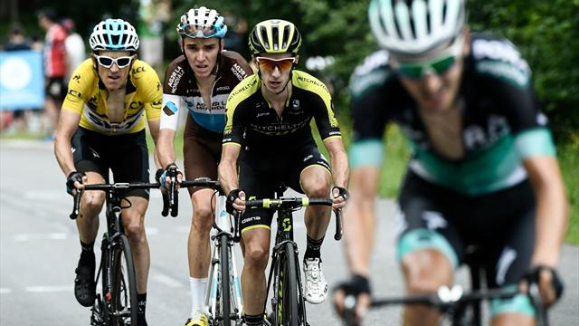 Le coup de vis d’AG2R, la crevaison de Thomas, le jump de Yates : les moments-clés de la 7e étape Le coup de vis d’AG2R, la crevaison de Thomas, le jump de Yates : les moments-clés de la 7e étape