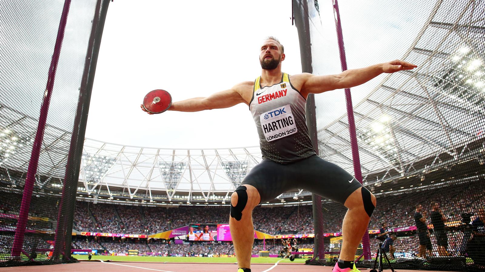  Leichtathletik-EM in Berlin: Deutscher Leichtathletik-Verband mit Motiv 