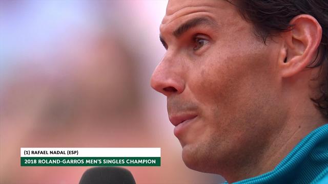 Nadal en français dans le texte : « C’est le meilleur tournoi du monde ! »