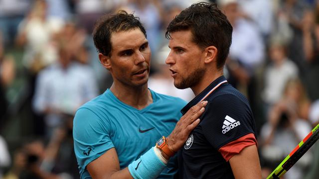 Les temps forts de la finale 2018 : Thiem s'est accroché une heure, puis Nadal a déroulé Les temps forts de la finale 2018 : Thiem s'est accroché une heure, puis Nadal a déroulé