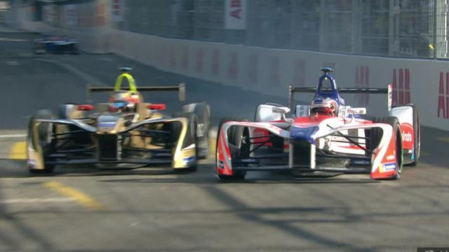 Vergne en feu, Rosenqvist a tenté de lui résister... et a fini dans le mur Vergne en feu, Rosenqvist a tenté de lui résister... et a fini dans le mur