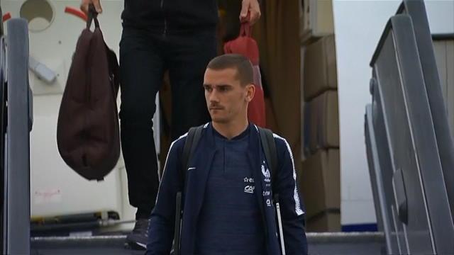 La descente de l’avion s’est bien passée : les Bleus sont arrivés en Russie